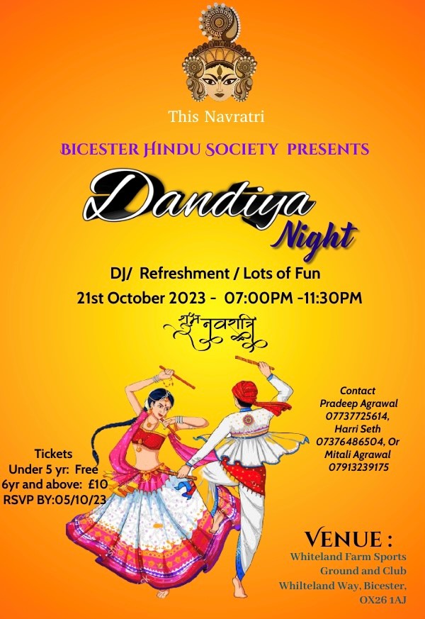 230910- Navratri Event Poster